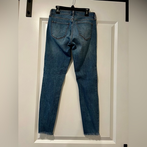 Abercrombie & Fitch Super Skinny Ankle Mid Rise Jean - Picture 2 of 4